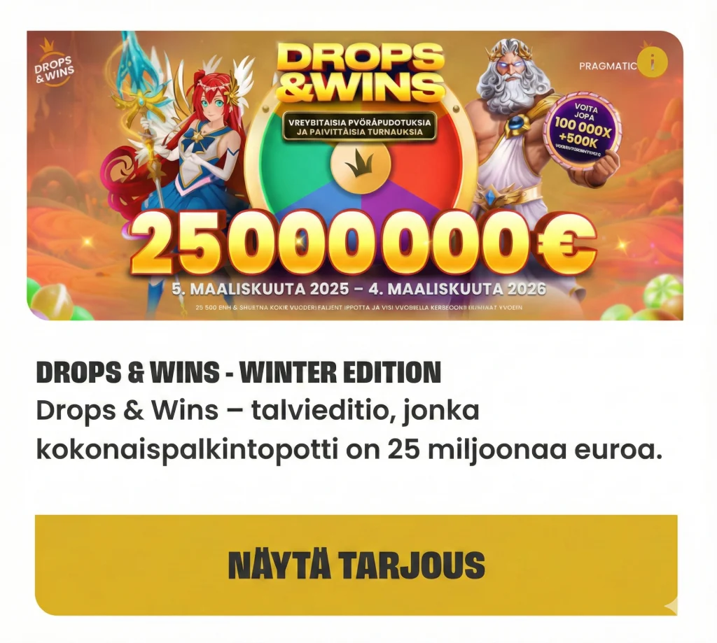 tykitys drops&wins